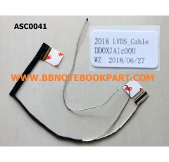 ASUS LCD Cable สายแพรจอ X452C X452E F452M D452C D452V KT523 / X450 X450MD X450C X450V A450 A450C F450 K450  (40 Pin) แบบสั้น Version 2   DD0XJALC000